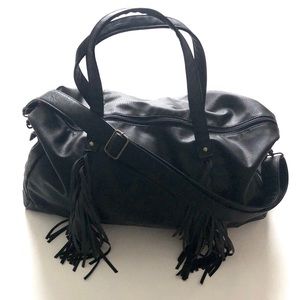 Fringe Duffle Bag